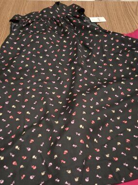 Ann Taylor Size XXL Navy Top (NWT)
